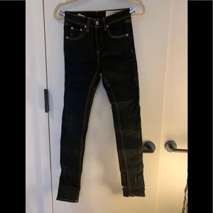 Rag & Bone Dark Skinny Jean in Harrow